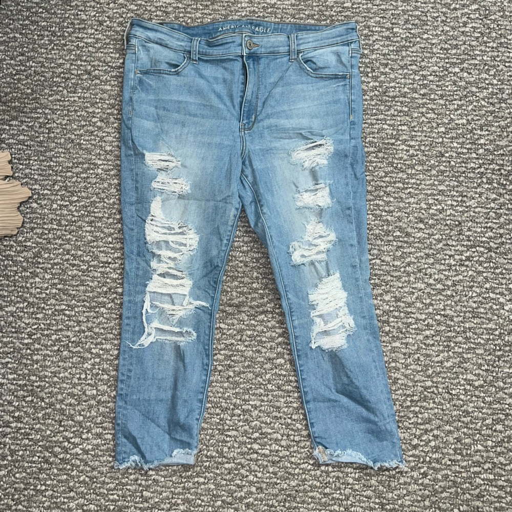 American Eagle Crop Jegging Size 18 short